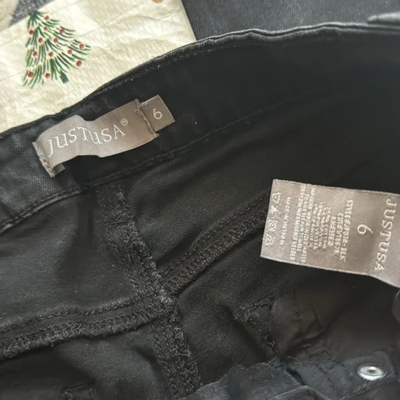 Just USA black pants - Picture 2 of 3